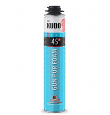 KUDO HOME 45 PROFF / КУДО ХОУМ 45 ПРОФ пена полиуретановая монтажная профессиональная всесезонная (1000мл)