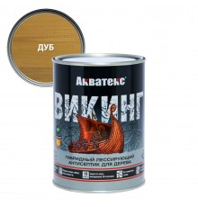 Акватекс Викинг антисептик для дерева гибридный, лессирующий, полуматовый, дуб (0,75л) new