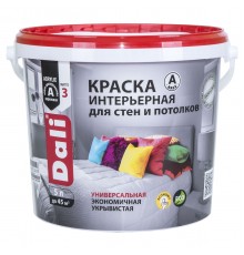 DALI / ДАЛИ краска интерьерная для стен и потолков акриловая глубокоматовая база А 5 л