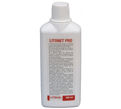 LITOKOL LITONET PRO очиститель для выведения пятен и разводов от эпоксидных затирок (0,5кг) LITOKOL LITONET PRO очиститель для выведения пятен и разводов от эпоксидных затирок (0,5кг)