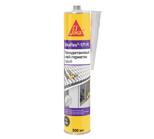 SIKA SIKAFLEX 171 FC / СИКА СИКАФЛЕКС 171 FC клей-герметик полиуретановый белый RAL 9003 300 мл SIKA SIKAFLEX 171 FC / СИКА СИКАФЛЕКС 171 FC клей-герметик полиуретановый белый RAL 9003 300 мл