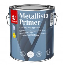 TIKKURILA METALLISTA PRIMER / ТИККУРИЛА МЕТАЛЛИСТА ПРАЙМЕР грунтовка антикоррозионная матовая, база C, 2,5л