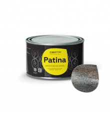 CERTA-PATINA / ЦЕРТА-ПАТИНА эмаль декоративная серебро 0,16кг