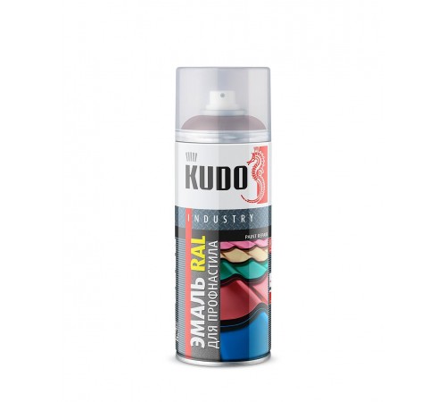 KUDO / КУДО эмаль для металлочерепицы и профнастила, аэрозоль, RAL 9003 сигнально белый (520мл) KUDO / КУДО эмаль для металлочерепицы и профнастила, аэрозоль, RAL 9003 сигнально белый (520мл)