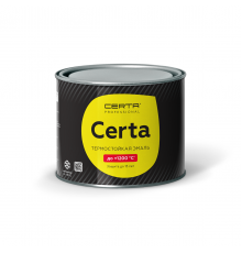 CERTA / ЦЕРТА эмаль термостойкая антикоррозионная до 400°С голубой RAL 5012 0,8кг