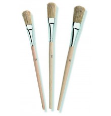 COLOR EXPERT / КОЛОР ЭКСПЕРТ 82610299/82610227 набор кистей 3шт художественные,нат. щет,дер. ручка (10/12/14мм)