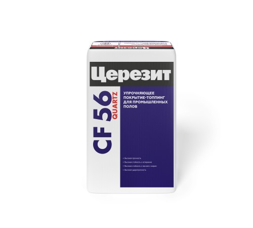 ЦЕРЕЗИТ CF 56 QUARTZ покрытие-топпинг упрочняющее для промышленных полов (25кг) ЦЕРЕЗИТ CF 56 QUARTZ покрытие-топпинг упрочняющее для промышленных полов (25кг)