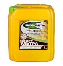 WOODMASTER / ВУДМАСТЕР БИОСЕПТ-УЛЬТРА состав для древесины, трудновымываемый, фисташковый (5кг)