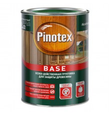 ПИНОТЕКС БАЗА / PINOTEX BASE грунт антисептик для защиты древесины от плесени и синевы, для наружных работ, 0,9л
