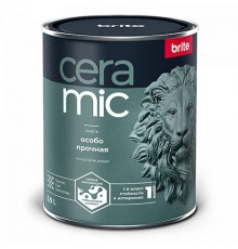 BRITE CERAMIC / БРАЙТ КЕРАМИК эмаль особо прочная акриловая, полуглянцевая, база С (0,9л)