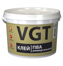 VGT / ВГТ клей ПВА универсальный для дерева, бумаги, картона (0,5кг)