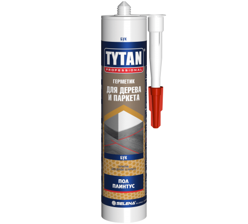 TYTAN PROFESSIONAL / ТИТАН ПРОФЕШИОНАЛ герметик акриловый для дерева и паркета, бук (280мл)