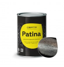 CERTA-PATINA / ЦЕРТА-ПАТИНА эмаль декоративная серебро 0,5кг