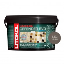 LITOKOL STARLIKE DEFENDER EVO / ЛИТОКОЛ СТАРЛАЙК ДЕФЕНДЕР ЭВО затирка двухкомпонентная, эпоксидная, S.232 cuoio, 1кг