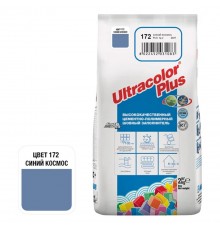 MAPEI ULTRACOLOR PLUS №172 затирка для швов с водоотталкивающим и антигрибковым эффектом, синий космос (2кг)