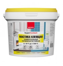 NEOMID SUPERCONTACT мастика клеящая универсальная, термовлагостойкая, до 1300°С (20кг)