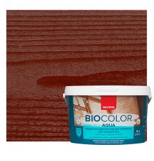 NEOMID BIO COLOR AQUA / НЕОМИД БИО КОЛОР АКВА защитная декоративная пропитка на акриловой основе, махагон (2,3л)