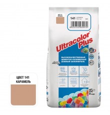 ULTRACOLOR PLUS №141 затирка для швов с водоотталкивающим и антигрибковым эффектом, карамель(2кг)