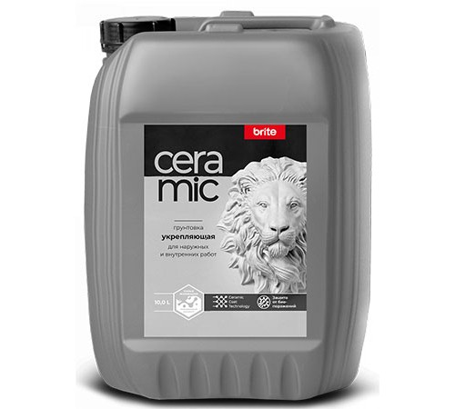 BRITE CERAMIC / БРАЙТ КЕРАМИК грунтовка укрепляющая (10л) BRITE CERAMIC / БРАЙТ КЕРАМИК грунтовка укрепляющая (10л)