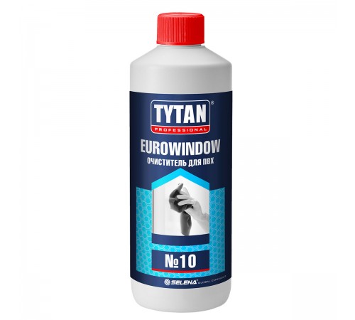 TYTAN PROFESSIONAL EUROWINDOW / ТИТАН ПРОФЕШИОНАЛ ЕВРОВИНДОУ очиститель для ПВХ №10 (950мл)