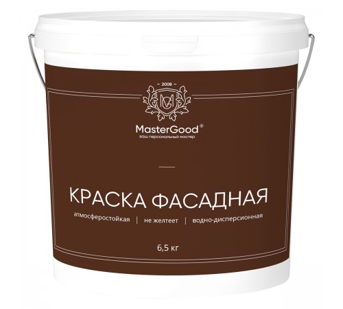 Master Good Краска фасадная акриловая атмосферостойкая (6,5кг)