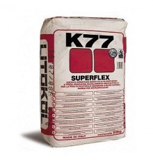 LITOKOL SUPERFLEX K77 / ЛИТОКОЛ СУПЕРФЛЕКС К77 клей для плитки, керамогранита и натурального камня, серый (25кг)