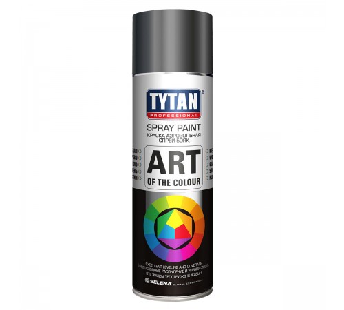 TYTAN PROFESSIONAL ART OF THE COLOR / ТИТАН ПРОФЕШИОНАЛ АРТ ОФ ВЕ КОЛОР краска аэрозольная, RAL7015, серый (400мл)