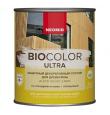 NEOMID BIO COLOR ULTRA / НЕОМИД БИО КОЛОР УЛЬТРА защитно декоративный состав на алкидной основе, орегон (0,9л)