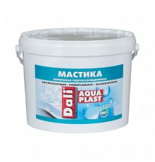 DALI AQUAPLAST / ДАЛИ АКВАПЛАСТ мастика гидроизоляционная универсальная акриловая голубой 9 л