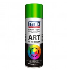 TYTAN PROFESSIONAL ART OF THE COLOR / ТИТАН ПРОФЕШИОНАЛ АРТ ОФ ВЕ КОЛОР краска аэрозольная, RAL6018, светло-зеленый (400мл)