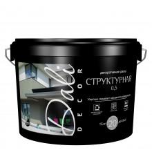 DALI-DECOR СТРУКТУРНАЯ 0,5 / ДАЛИ ДЕКОР СТРУКТУРНАЯ 0,5 краска декоративная для внутренних и наружных работ 15кг