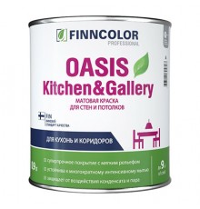 FINNCOLOR OASIS KITCHEN@GALLERY 7 / ФИННКОЛОР ОАЗИС КИТЧЕН@ГАЛЕРИ 7 краска для стен и потолков устойчивая к мытью, база C (0,9л)