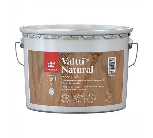 TIKKURILA ВАЛТИ НАТУРАЛ антисептик, п гл (9л)