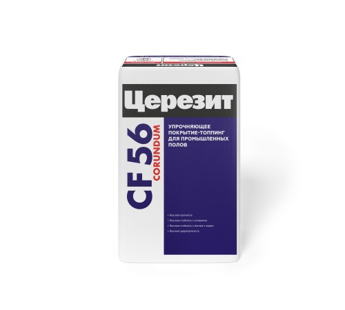 ЦЕРЕЗИТ CF 56 CORUNDUM покрытие-топпинг упрочняющее для промышленных полов (25кг) ЦЕРЕЗИТ CF 56 CORUNDUM покрытие-топпинг упрочняющее для промышленных полов (25кг)