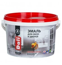 DALI / ДАЛИ эмаль для окон и дверей акриловая атмосферостойкая база А 3 кг
