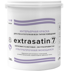 VINCENT EXTRASATIN 7 / ВИНСЕНТ ЭКСТРАСАТИН 7 краска интерьерная, шелковисто-матовая, база С (2,25л)