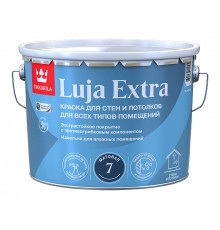 TIKKURILA LUJA EXTRA 7 / ТИККУРИЛА ЛУЯ ЭКСТРА 7 краска для влажных помещений антигрибковая акриловая матовая, база A 9 л