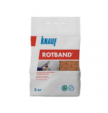 KNAUF ROTBAND / КНАУФ РОТБАНД штукатурка гипсовая универсальная для внутренних работ (5кг)