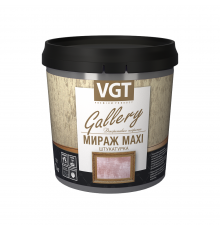 VGT MAXI МИРАЖ штукатурка декоративная, серебристо-белая (1кг)