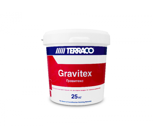 TERRACO GRAVITEX FINE штукатурка декоративная фасадная акриловая,мелкозернистая,шагрень141-5 (25кг) TERRACO GRAVITEX FINE штукатурка декоративная фасадная акриловая,мелкозернистая,шагрень141-5 (25кг)