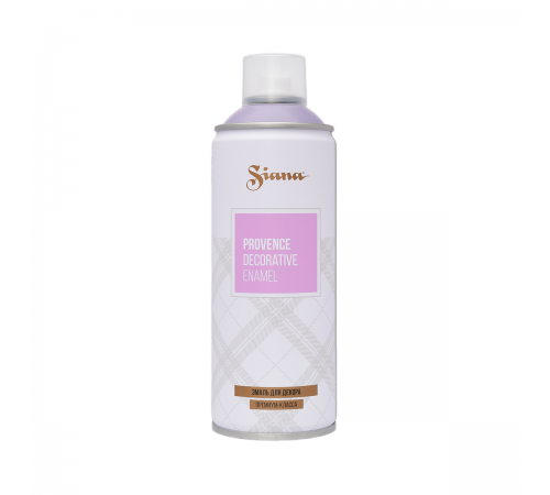 SIANA PROVENCE / СИАНА ПРОВАНС эмаль для декора акриловая аэрозольная сатиновая сиреневый аметист 520мл SIANA PROVENCE / СИАНА ПРОВАНС эмаль для декора акриловая аэрозольная сатиновая сиреневый аметист 520мл