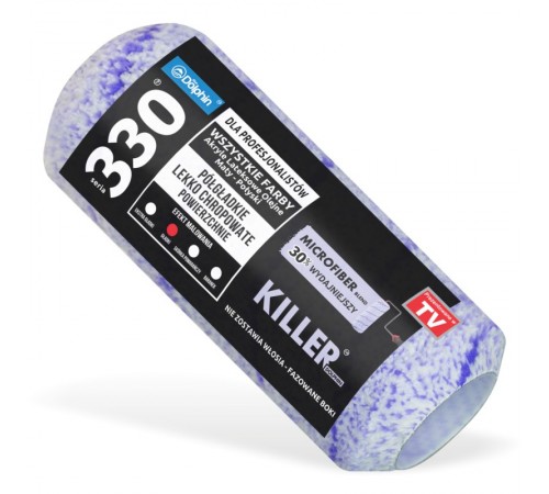 BLUE DOLPHIN / БЛУ ДОЛФИН валик сменный Killer микрофибра K45W13_59543 ворс 13 мм, ширина 450 мм BLUE DOLPHIN / БЛУ ДОЛФИН валик сменный Killer микрофибра K45W13_59543 ворс 13 мм, ширина 450 мм