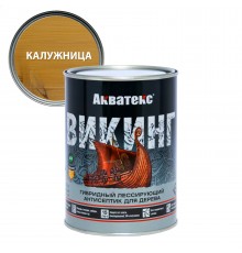 Акватекс Викинг антисептик для дерева гибридный, лессирующий, полуматовый, калужница (0,75л) new