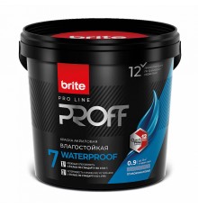 BRITE PROFESSIONAL / БРАЙТ ПРОФЕССИОНАЛ краска интерьерная супермоющаяся шелковистая, база С (2,7л)