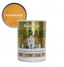 АКВАТЕКС ПРОВАНС антисептик для древесины, лессирующий, полуматовый, калужница (0,75л)