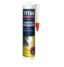 TYTAN PROFESSIONAL / ТИТАН ПРОФЕШИОНАЛ ПАНЕЛИ И МОЛДИНГИ клей монтажный, бежевый (310мл)