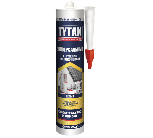 TYTAN PROFESSIONAL / ТИТАН ПРОФЕШИОНАЛ герметик универсальный, силиконовый, черный (280мл) TYTAN PROFESSIONAL / ТИТАН ПРОФЕШИОНАЛ герметик универсальный, силиконовый, черный (280мл)