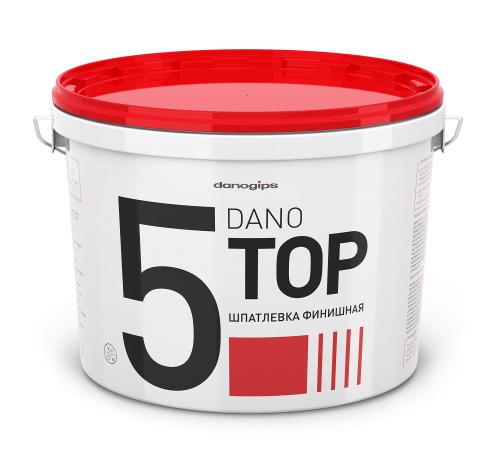 DANOGIPS DANO TOP 5 шпатлевка финишная (10л) DANOGIPS DANO TOP 5 шпатлевка финишная (10л)
