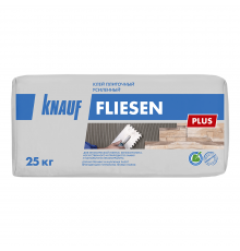 KNAUF FLIESEN PLUS / КНАУФ ФЛИЗЕН ПЛЮС клей цементный плиточный усиленный для наружных и внутренних работ (25кг)