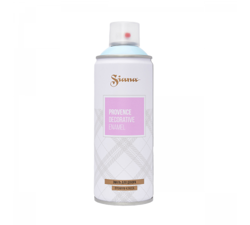 SIANA PROVENCE / СИАНА ПРОВАНС эмаль для декора акриловая аэрозольная сатиновая зимнее утро 520мл SIANA PROVENCE / СИАНА ПРОВАНС эмаль для декора акриловая аэрозольная сатиновая зимнее утро 520мл